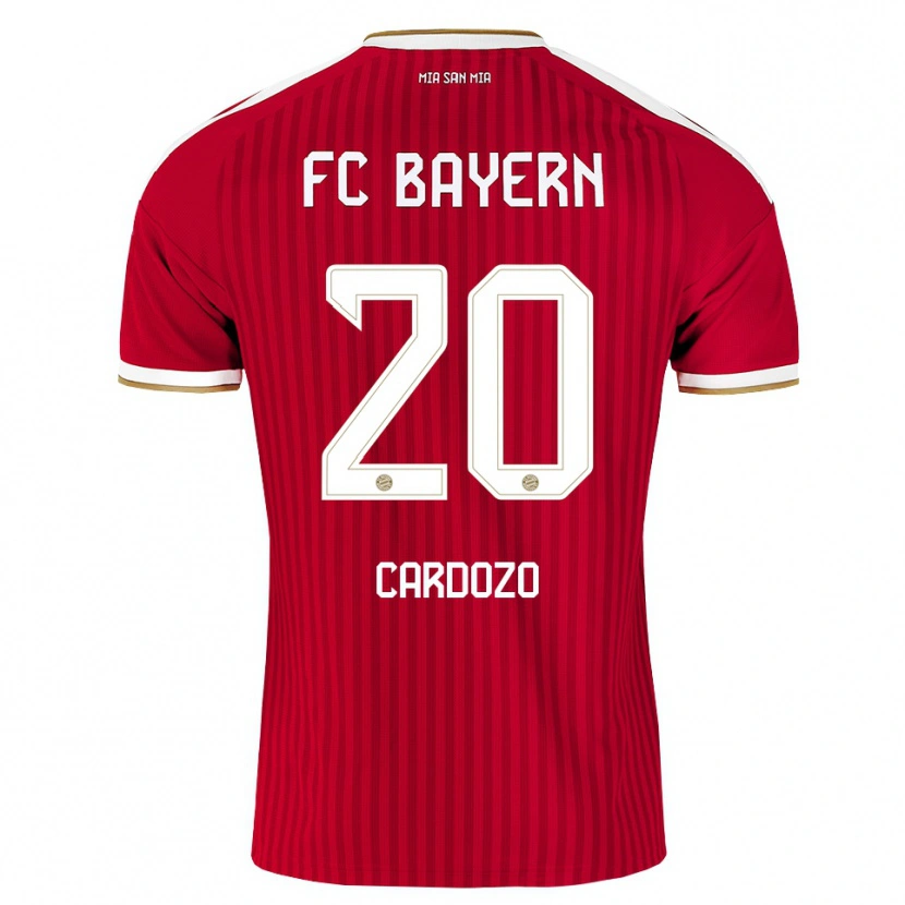 Danxen Donna Maglia Maycon Cardozo #20 Rosso Bianco Blu Kit Gara Home 2026/27 Maglietta