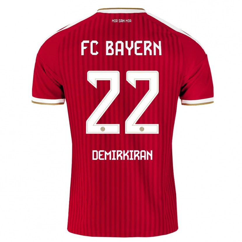 Danxen Donna Maglia Ediz Demirkiran #22 Rosso Bianco Blu Kit Gara Home 2026/27 Maglietta
