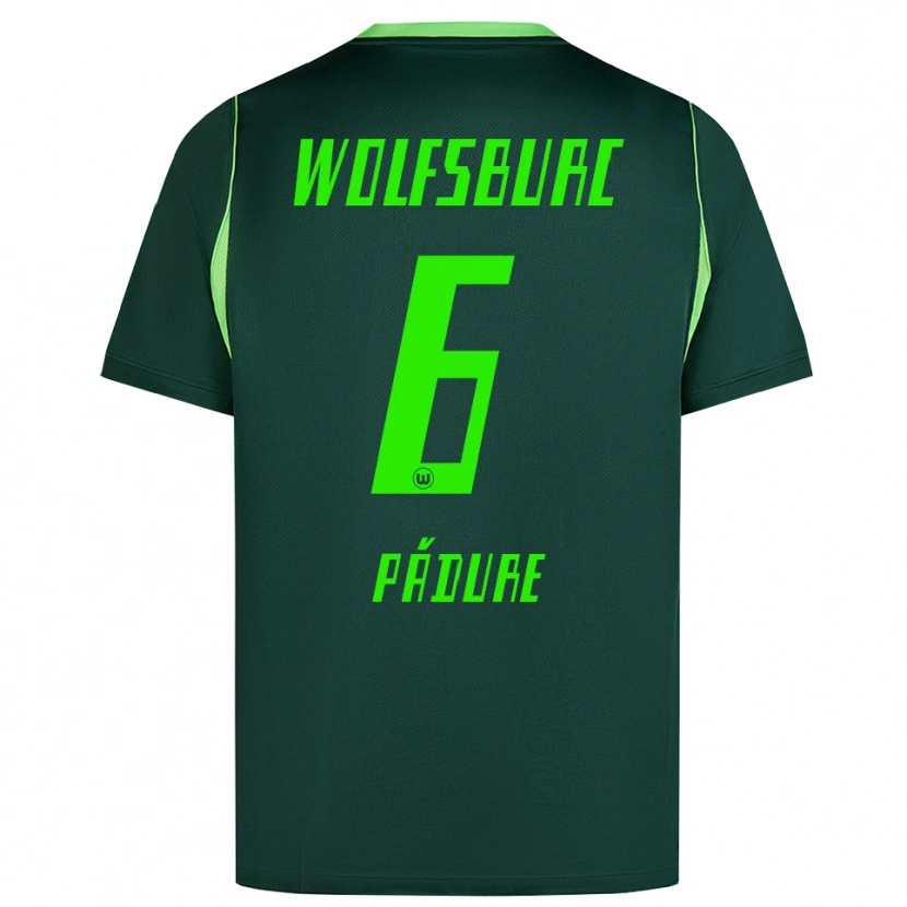 Danxen Donna Maglia Matei Pădure #6 Verde Scuro Bianco Kit Gara Home 2026/27 Maglietta