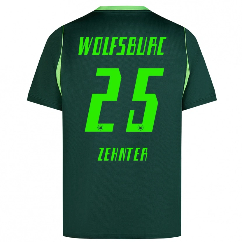 Danxen Donna Maglia Aaron Zehnter #25 Verde Scuro Bianco Kit Gara Home 2026/27 Maglietta