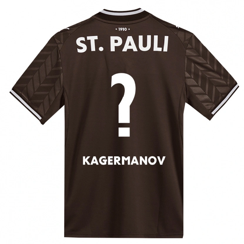 Danxen Donna Maglia Muslim Kagermanov #0 Caffè Bianco Kit Gara Home 2026/27 Maglietta