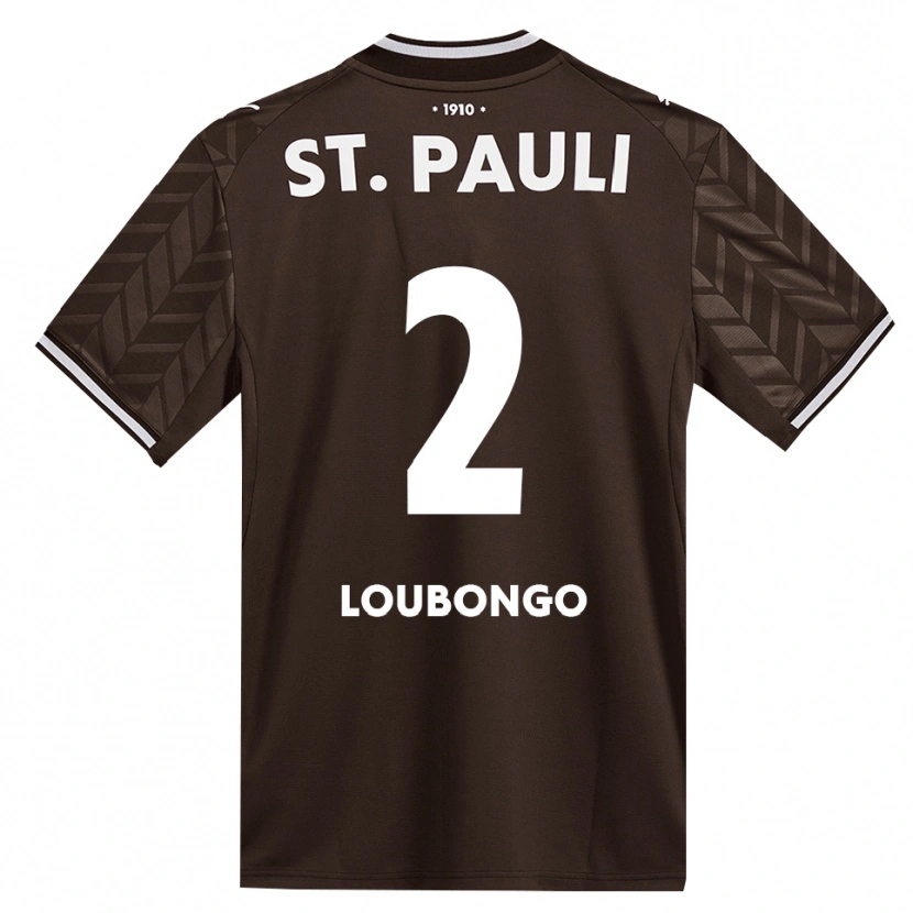 Danxen Donna Maglia Midou Loubongo #2 Caffè Bianco Kit Gara Home 2026/27 Maglietta