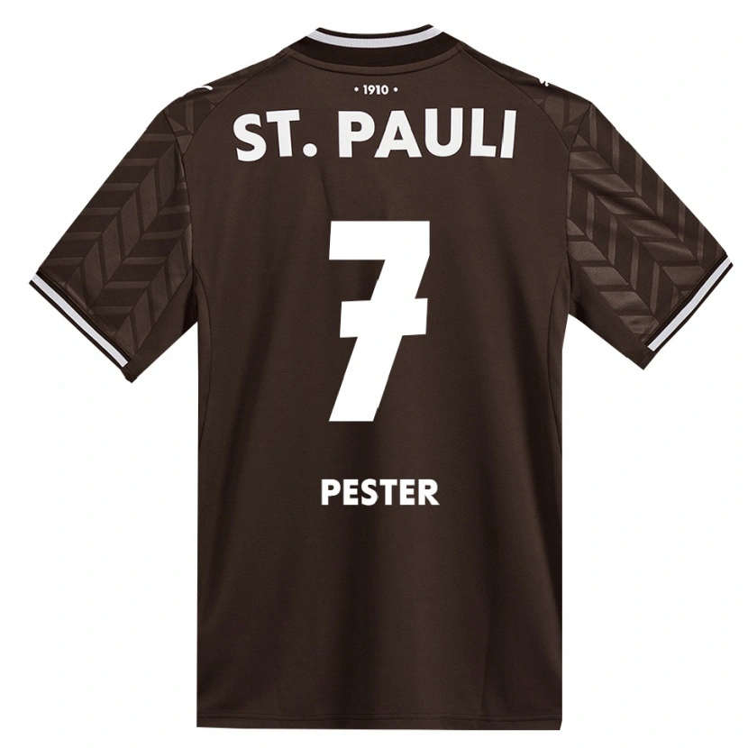 Danxen Donna Maglia Gejon Pester #7 Caffè Bianco Kit Gara Home 2026/27 Maglietta