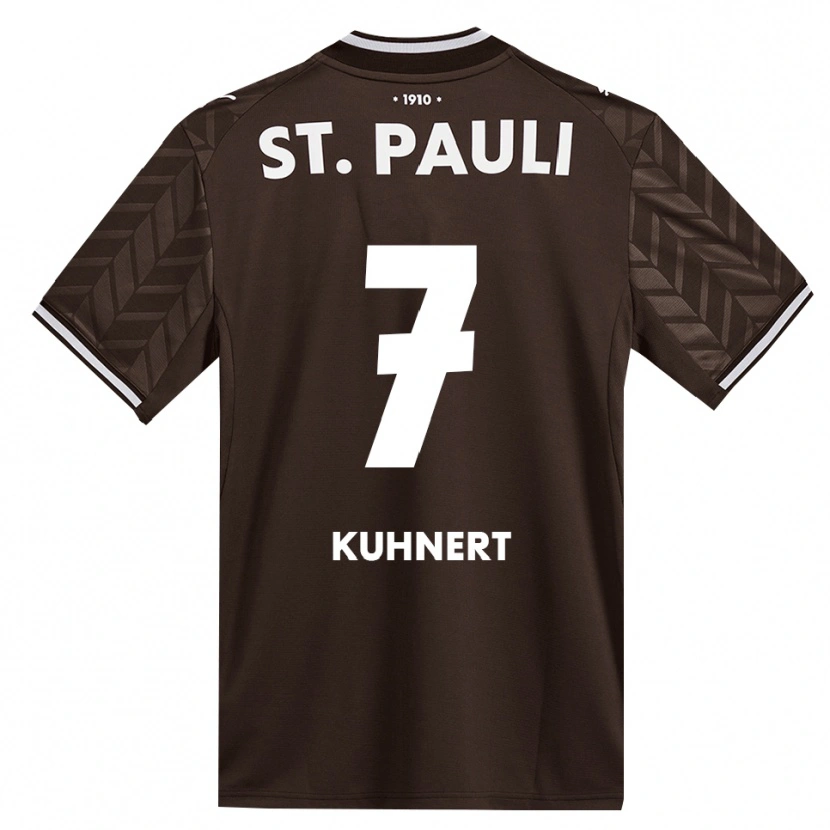 Danxen Donna Maglia Carlotta Kuhnert #7 Caffè Bianco Kit Gara Home 2026/27 Maglietta