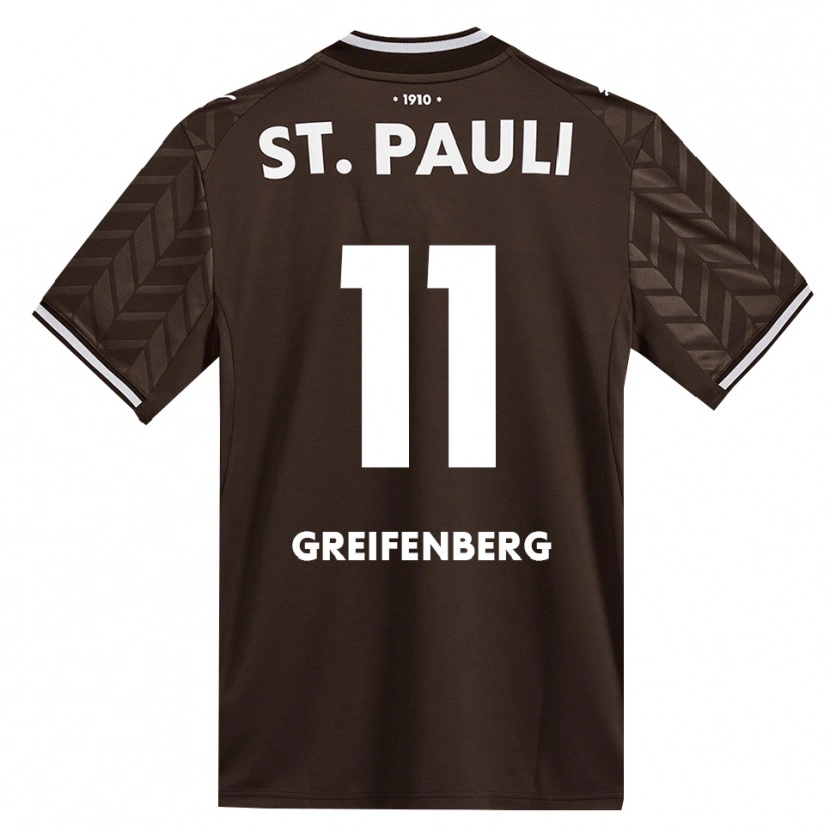 Danxen Donna Maglia Ann-Sophie Greifenberg #11 Caffè Bianco Kit Gara Home 2026/27 Maglietta