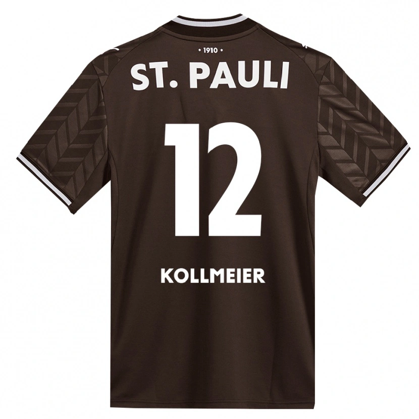 Danxen Donna Maglia Anton Kollmeier #12 Caffè Bianco Kit Gara Home 2026/27 Maglietta