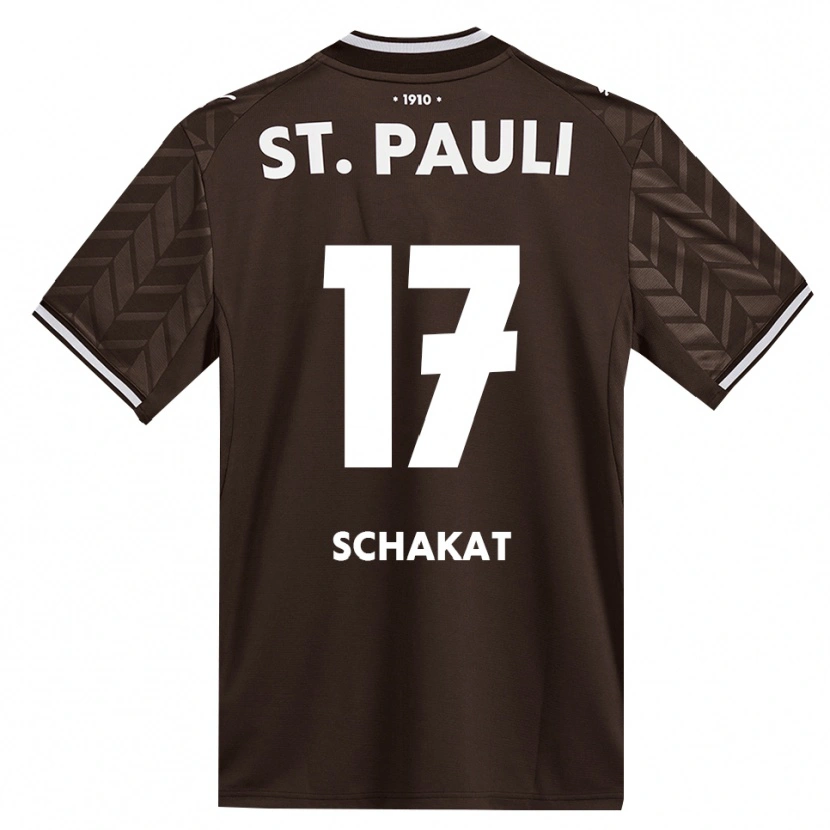 Danxen Donna Maglia Julian Schakat #17 Caffè Bianco Kit Gara Home 2026/27 Maglietta