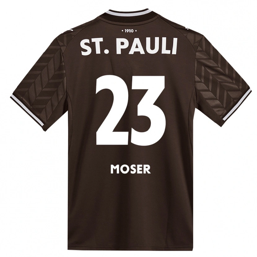 Danxen Donna Maglia Ammon Moser #23 Caffè Bianco Kit Gara Home 2026/27 Maglietta