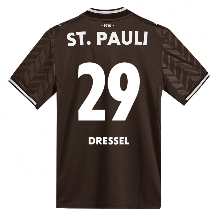 Danxen Donna Maglia Henry Dressel #29 Caffè Bianco Kit Gara Home 2026/27 Maglietta