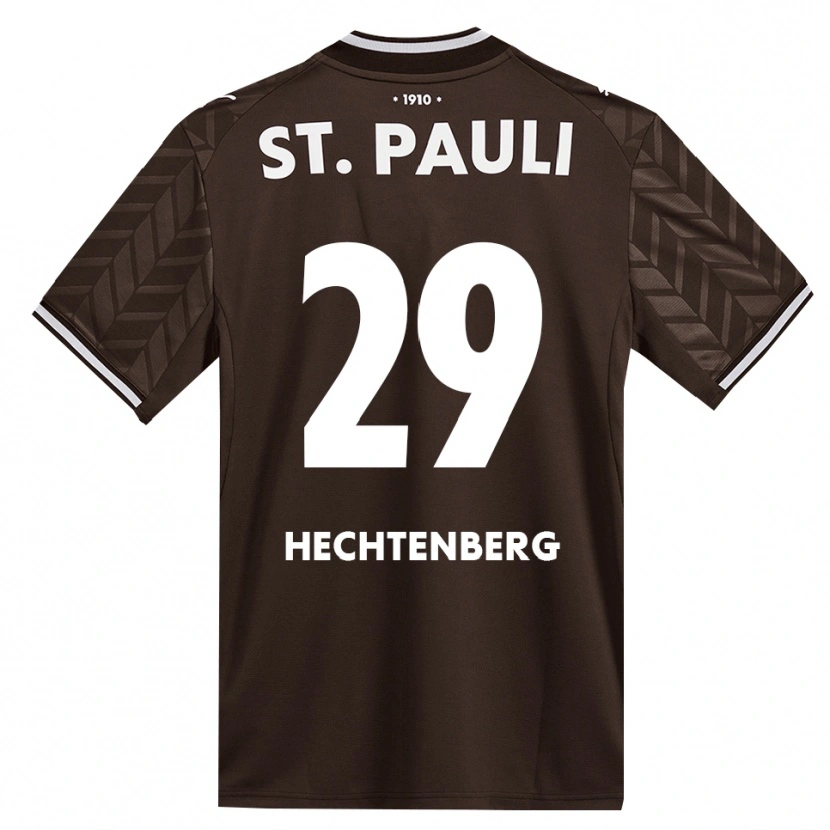 Danxen Donna Maglia Julia Hechtenberg #29 Caffè Bianco Kit Gara Home 2026/27 Maglietta