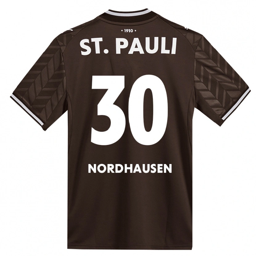 Danxen Donna Maglia Neele Nordhausen #30 Caffè Bianco Kit Gara Home 2026/27 Maglietta