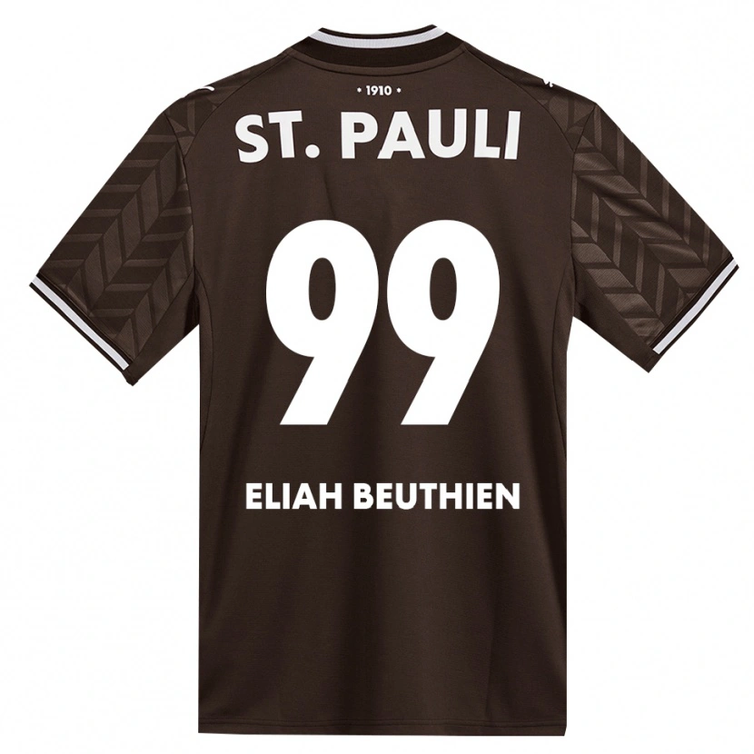 Danxen Donna Maglia Jaron Eliah Beuthien #99 Caffè Bianco Kit Gara Home 2026/27 Maglietta