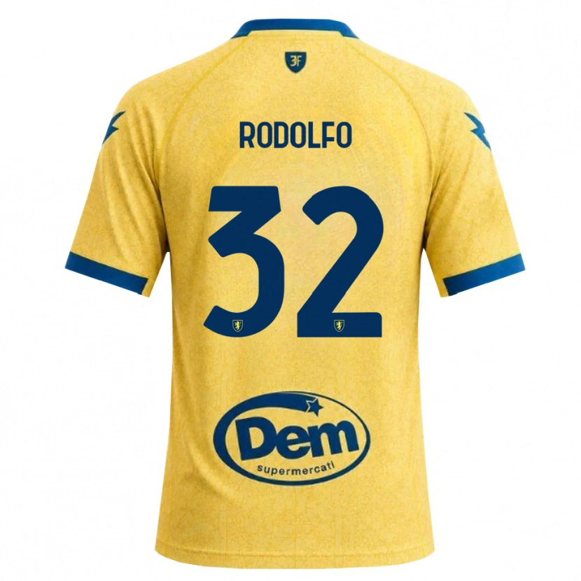 Danxen Donna Maglia Luca Rodolfo #32 Cachi Nero Blu Kit Gara Home 2026/27 Maglietta