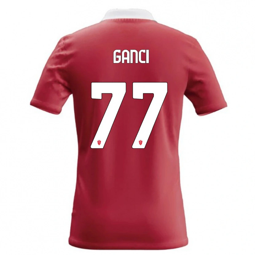 Danxen Donna Maglia Daniele Ganci #77 Rosso Bianco Kit Gara Home 2026/27 Maglietta