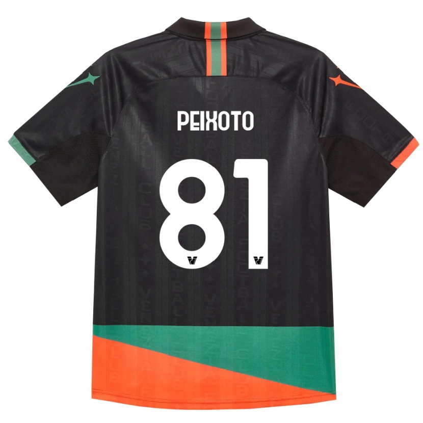 Danxen Donna Maglia Afonso Peixoto #81 Nero Arancio Verde Kit Gara Home 2026/27 Maglietta