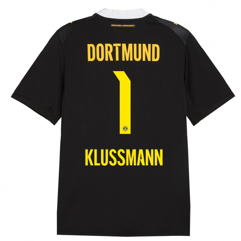 Danxen Donna Maglia Leon Klußmann #1 Rosso Giallo Nero Kit Gara Away 2026/27 Maglietta