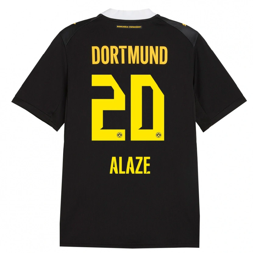 Danxen Donna Maglia Luis Alaze #20 Rosso Giallo Nero Kit Gara Away 2026/27 Maglietta