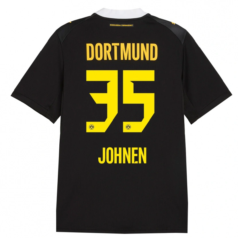 Danxen Donna Maglia Marcel Johnen #35 Rosso Giallo Nero Kit Gara Away 2026/27 Maglietta