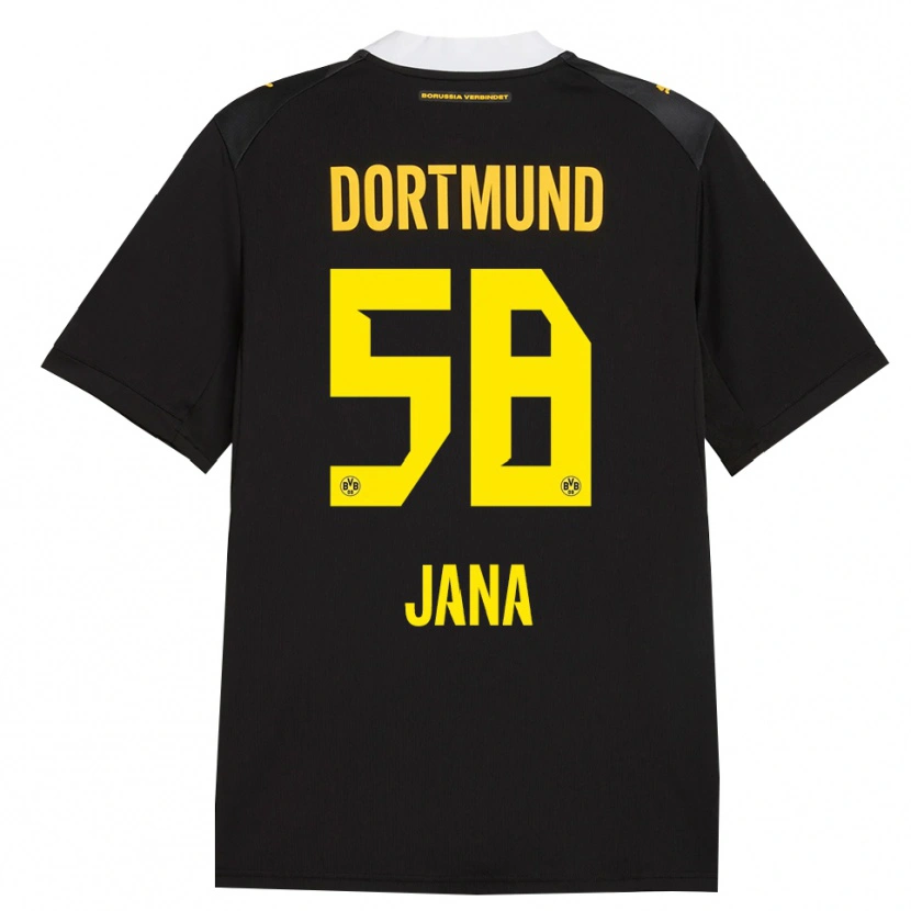 Danxen Donna Maglia Nordberg Jana #58 Rosso Giallo Nero Kit Gara Away 2026/27 Maglietta