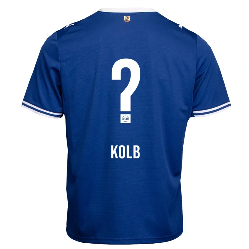 Danxen Donna Maglia Ben Kolb #0 Blu Reale Bianco Kit Gara Away 2026/27 Maglietta