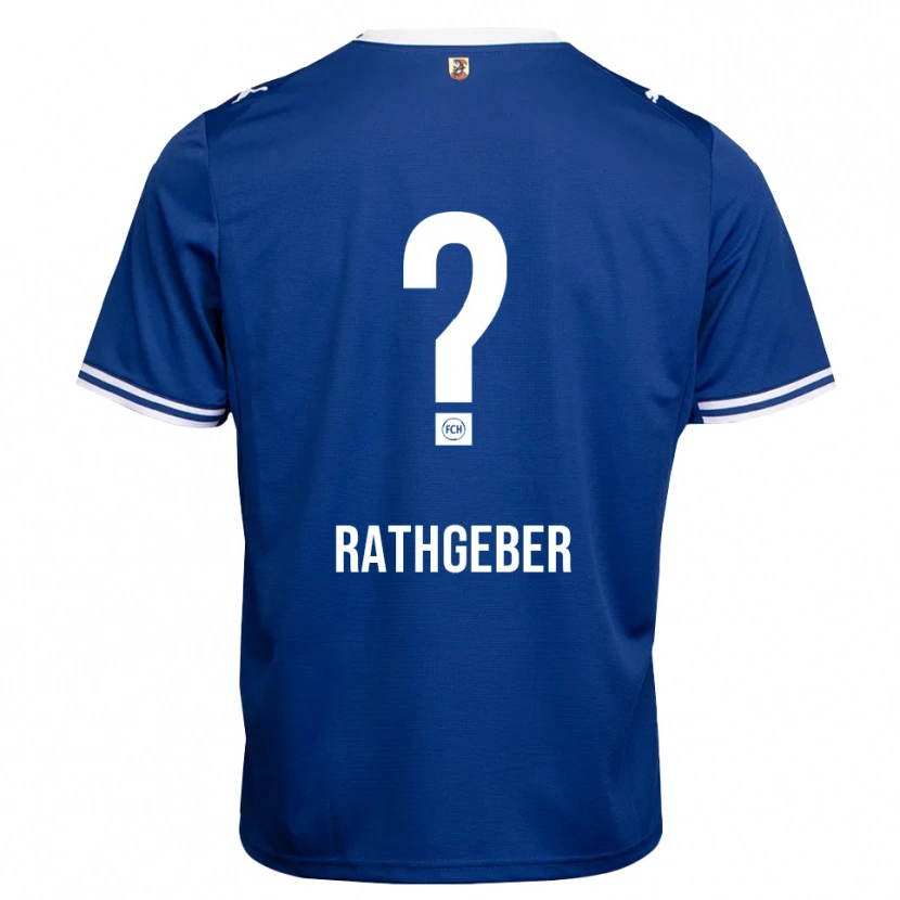 Danxen Donna Maglia Bernd Rathgeber #0 Blu Reale Bianco Kit Gara Away 2026/27 Maglietta