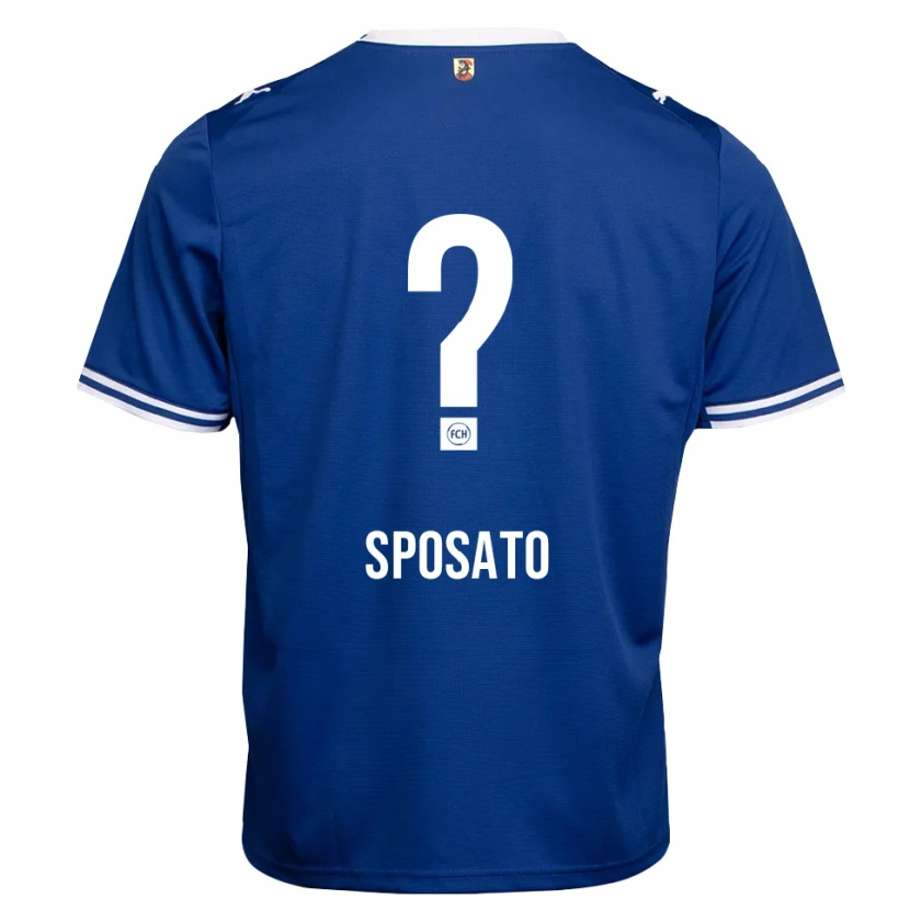 Danxen Donna Maglia Lennard Sposato #0 Blu Reale Bianco Kit Gara Away 2026/27 Maglietta
