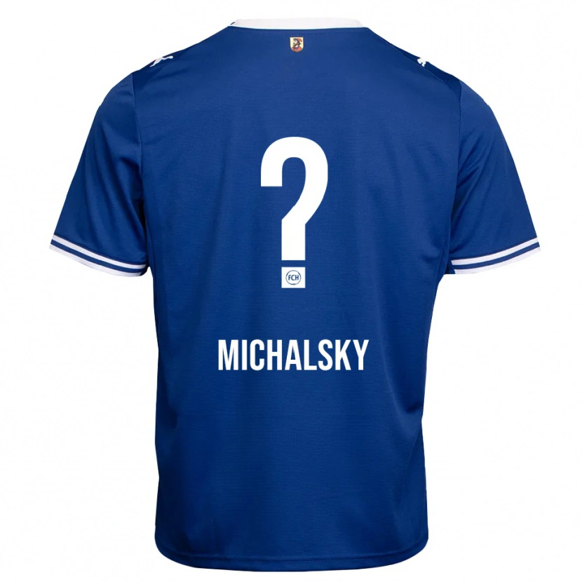 Danxen Donna Maglia Hanna Michalsky #0 Blu Reale Bianco Kit Gara Away 2026/27 Maglietta