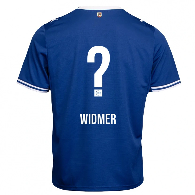 Danxen Donna Maglia Kerstin Widmer #0 Blu Reale Bianco Kit Gara Away 2026/27 Maglietta