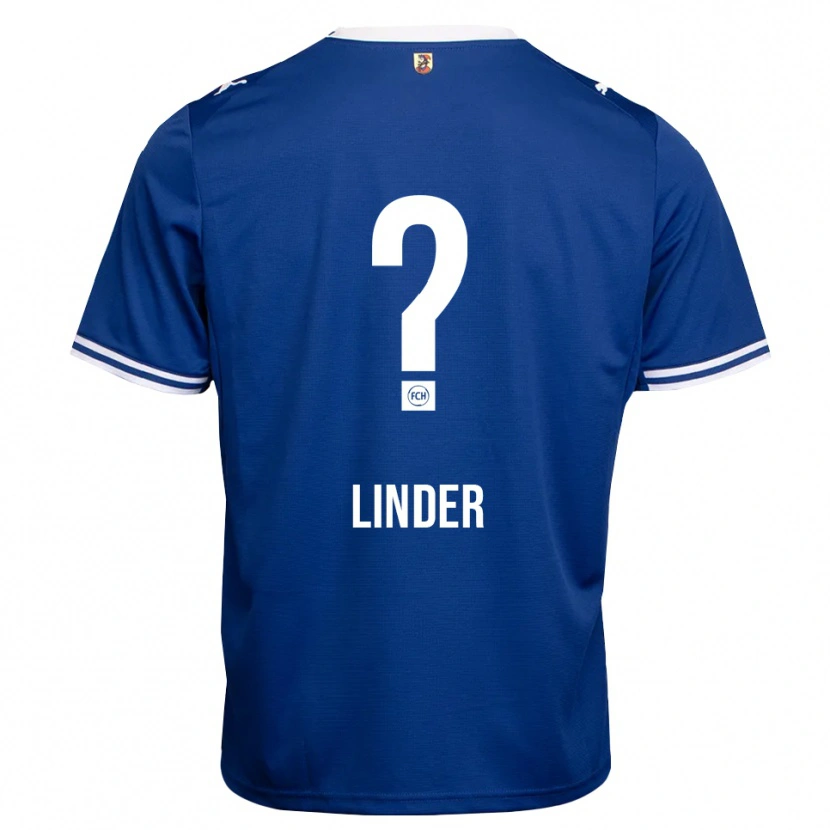 Danxen Donna Maglia Madeleine Linder #0 Blu Reale Bianco Kit Gara Away 2026/27 Maglietta