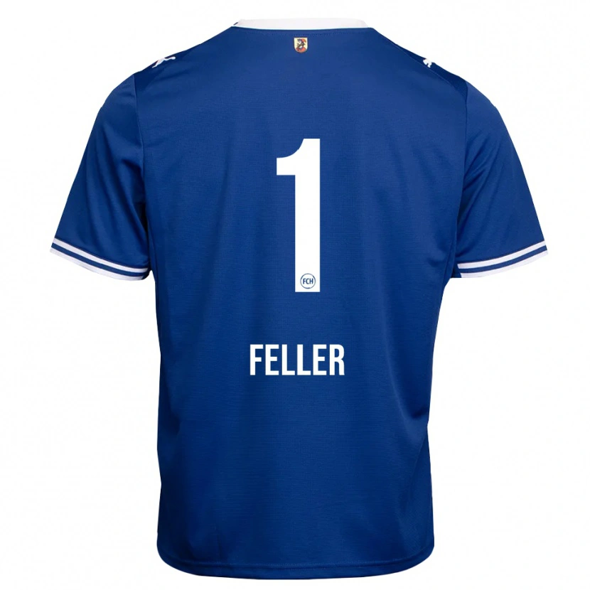 Danxen Donna Maglia Frank Feller #1 Blu Reale Bianco Kit Gara Away 2026/27 Maglietta