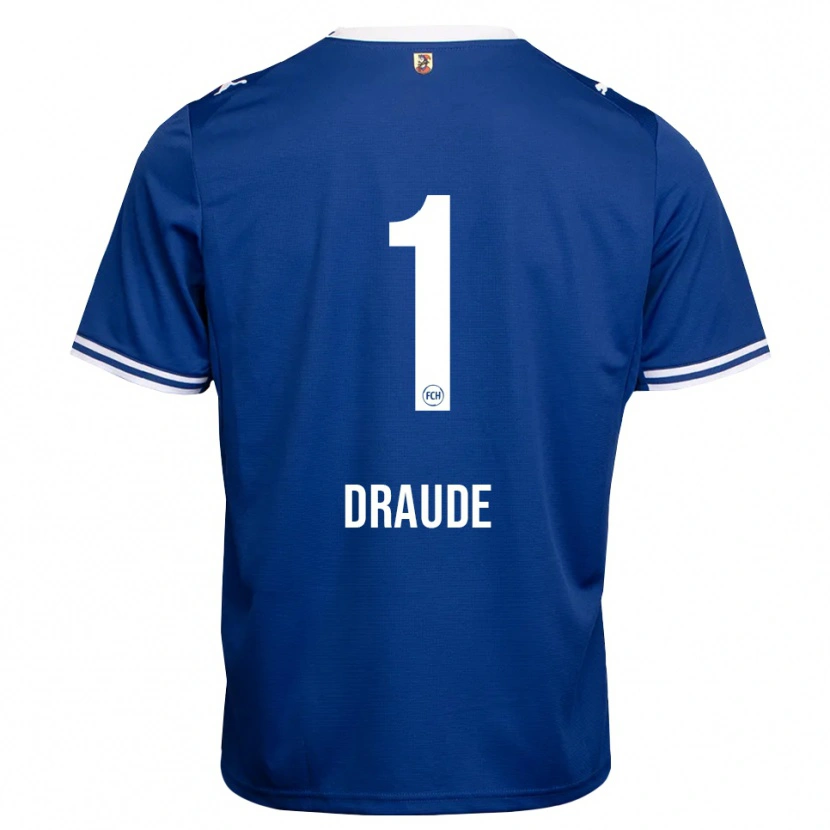 Danxen Donna Maglia Michel Draude #1 Blu Reale Bianco Kit Gara Away 2026/27 Maglietta