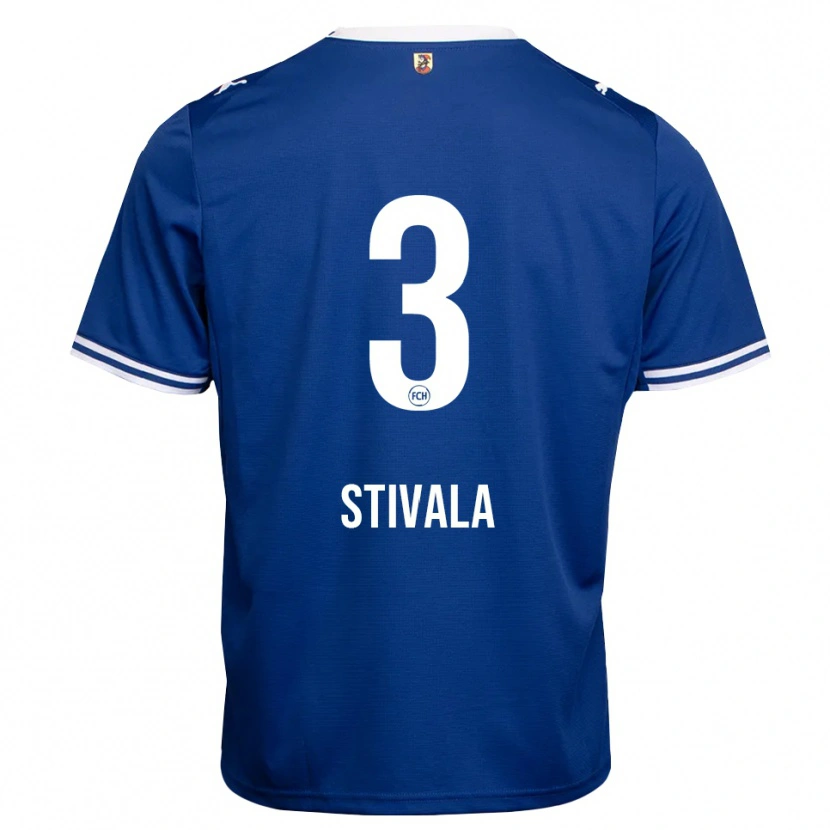 Danxen Donna Maglia Gabriel Stivala #3 Blu Reale Bianco Kit Gara Away 2026/27 Maglietta