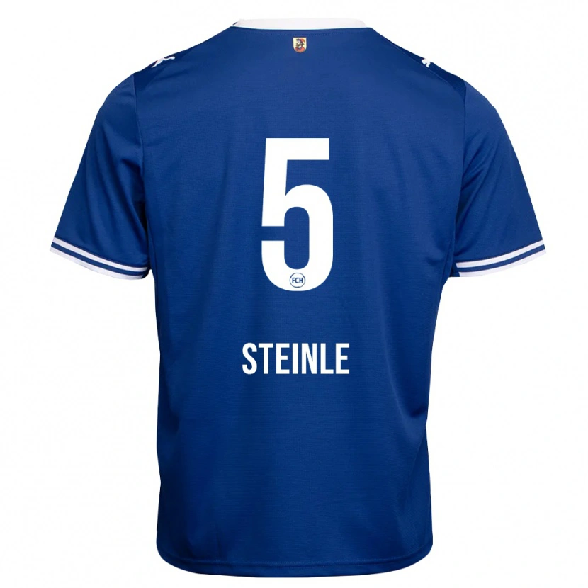 Danxen Donna Maglia Joel Steinle #5 Blu Reale Bianco Kit Gara Away 2026/27 Maglietta