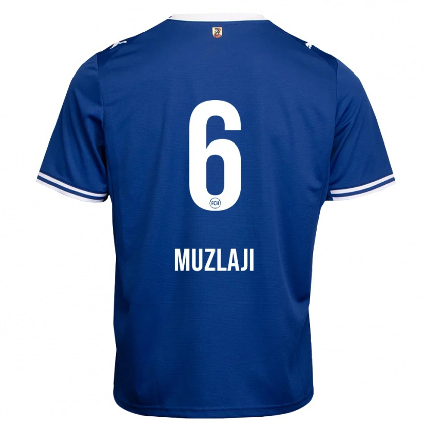 Danxen Donna Maglia Saleem Muzlaji #6 Blu Reale Bianco Kit Gara Away 2026/27 Maglietta