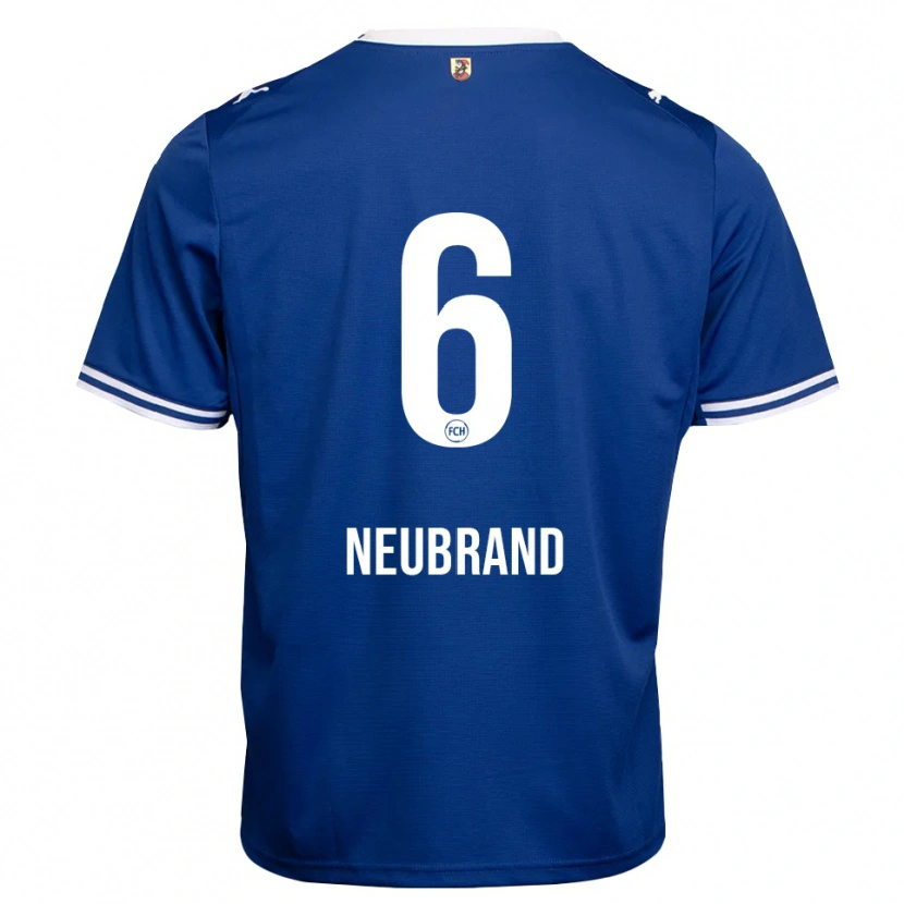 Danxen Donna Maglia Tina Neubrand #6 Blu Reale Bianco Kit Gara Away 2026/27 Maglietta