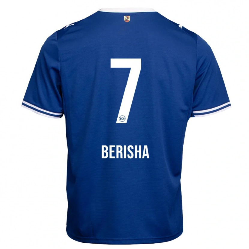 Danxen Donna Maglia Imran Berisha #7 Blu Reale Bianco Kit Gara Away 2026/27 Maglietta