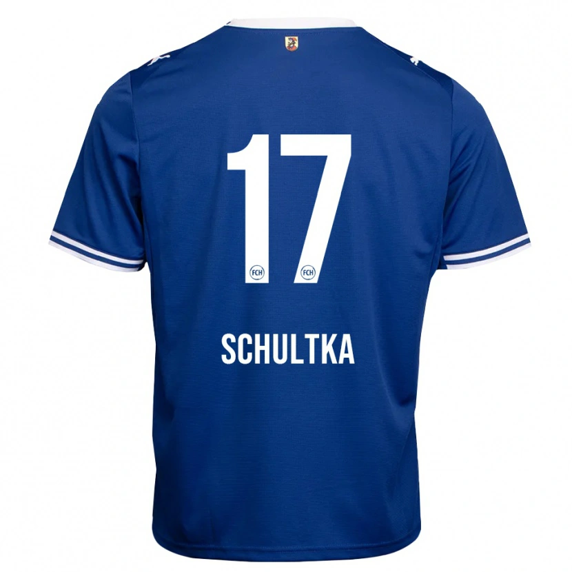 Danxen Donna Maglia Silas Schultka #17 Blu Reale Bianco Kit Gara Away 2026/27 Maglietta