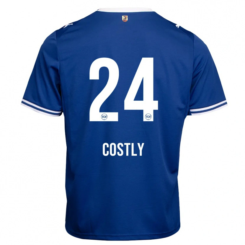 Danxen Donna Maglia Marcel Costly #24 Blu Reale Bianco Kit Gara Away 2026/27 Maglietta