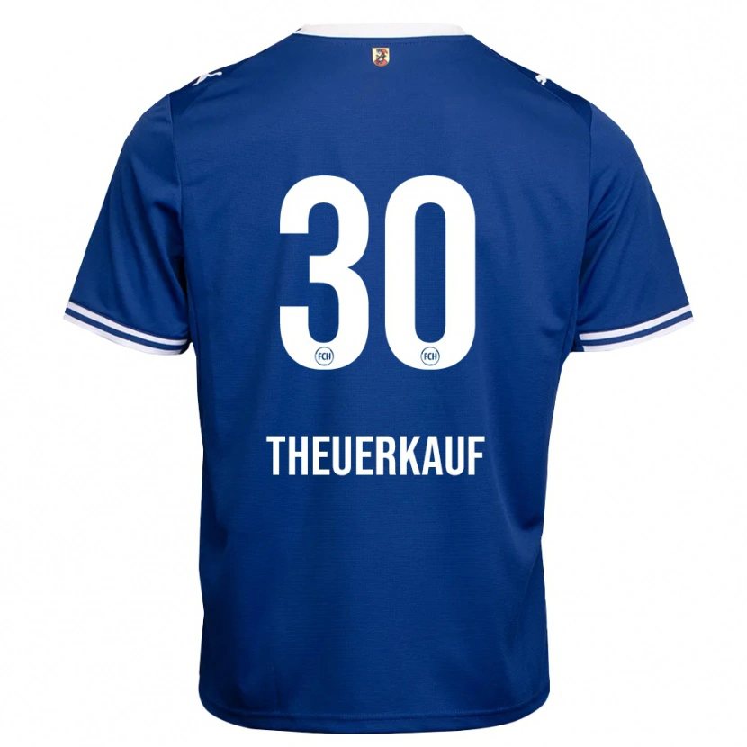 Danxen Donna Maglia Norman Theuerkauf #30 Blu Reale Bianco Kit Gara Away 2026/27 Maglietta