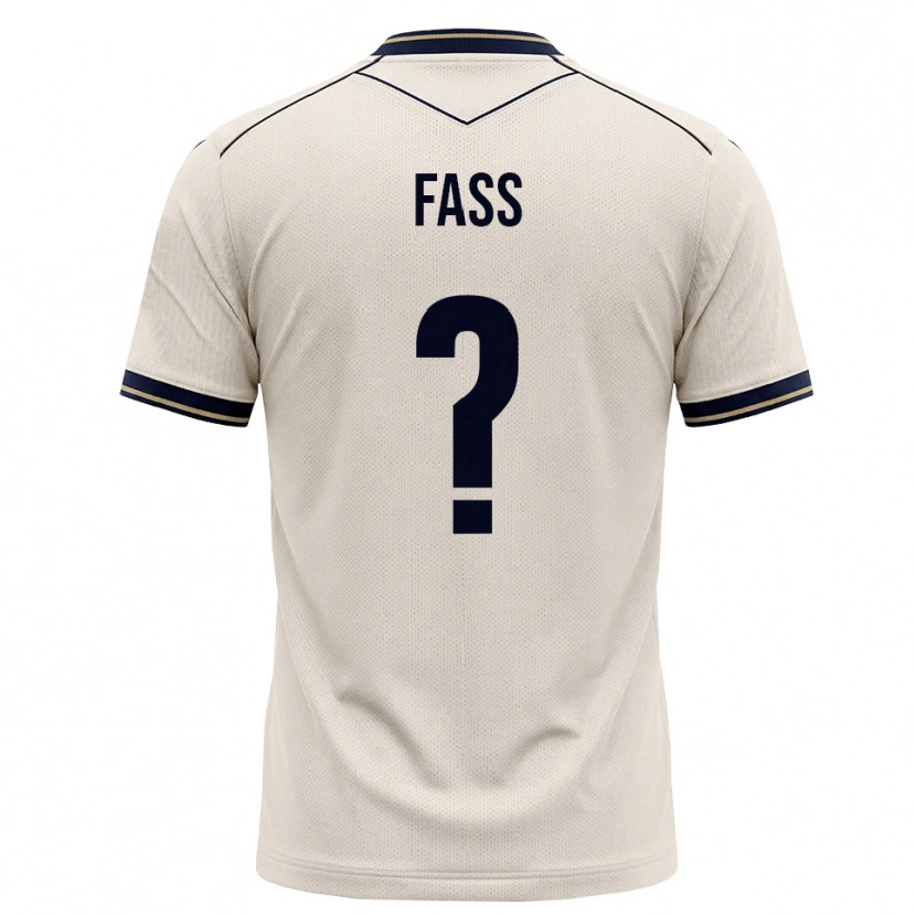 Danxen Donna Maglia Marlon Faß #0 Bianco Avorio Blu Inchiostro Kit Gara Away 2026/27 Maglietta