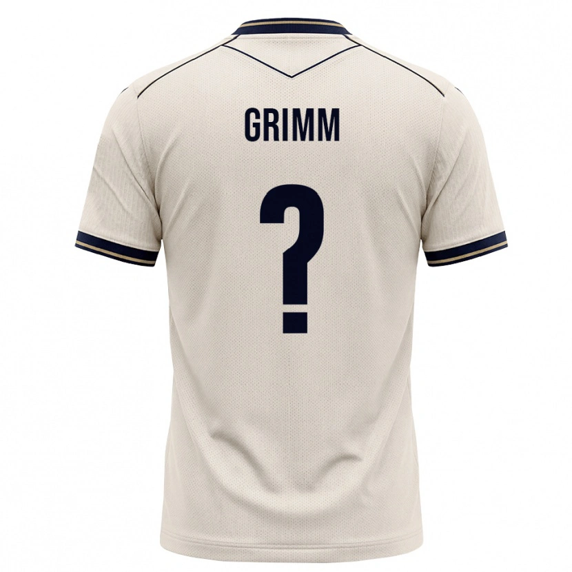 Danxen Donna Maglia Janna Grimm #0 Bianco Avorio Blu Inchiostro Kit Gara Away 2026/27 Maglietta