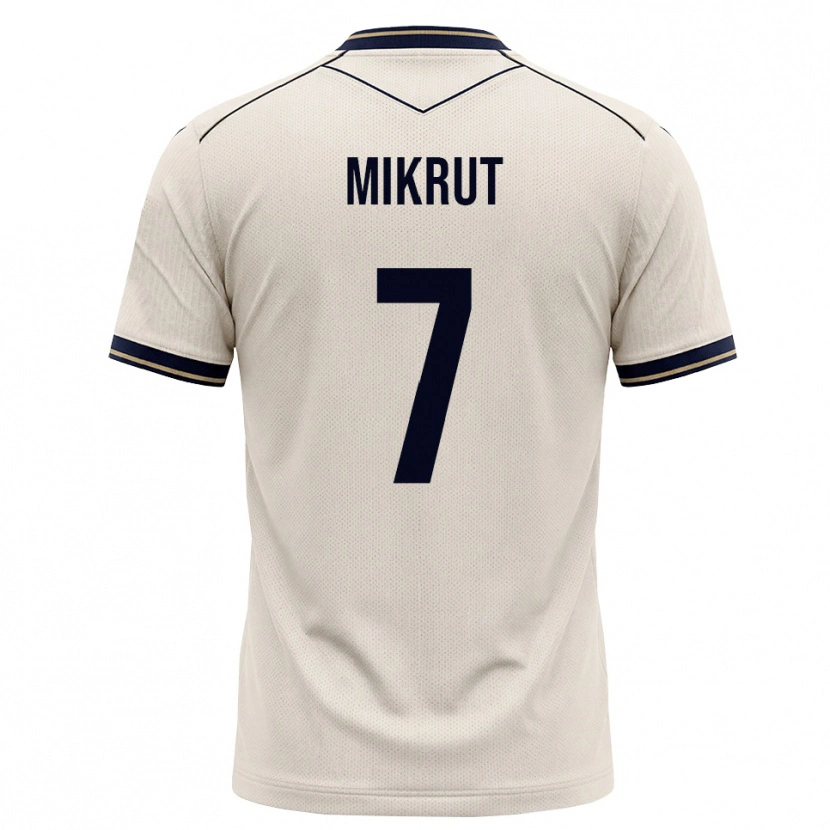 Danxen Donna Maglia Noah Mikrut #7 Bianco Avorio Blu Inchiostro Kit Gara Away 2026/27 Maglietta