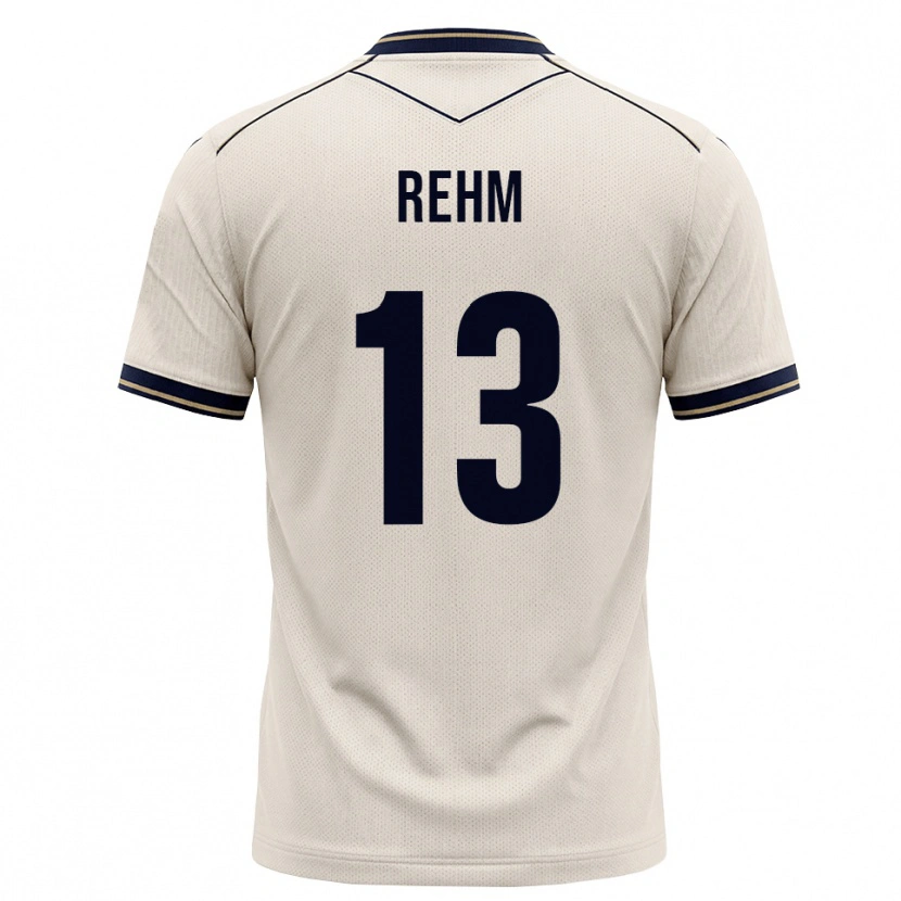 Danxen Donna Maglia Louis Rehm #13 Bianco Avorio Blu Inchiostro Kit Gara Away 2026/27 Maglietta