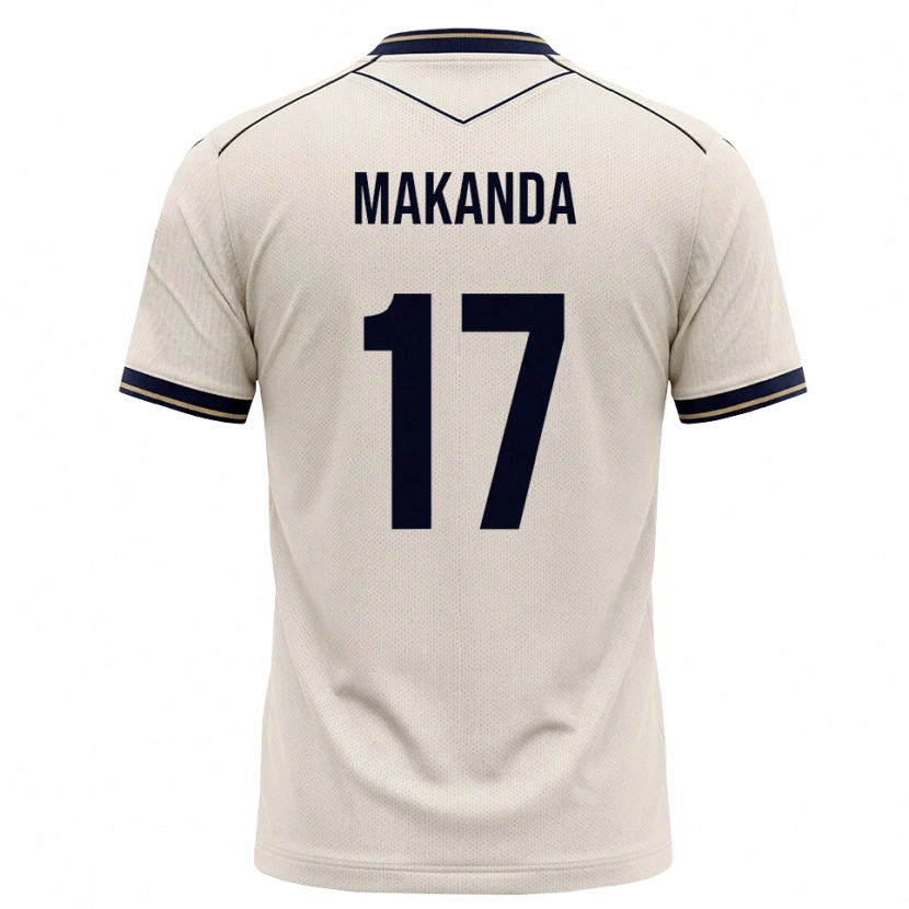 Danxen Donna Maglia Blessing Makanda #17 Bianco Avorio Blu Inchiostro Kit Gara Away 2026/27 Maglietta
