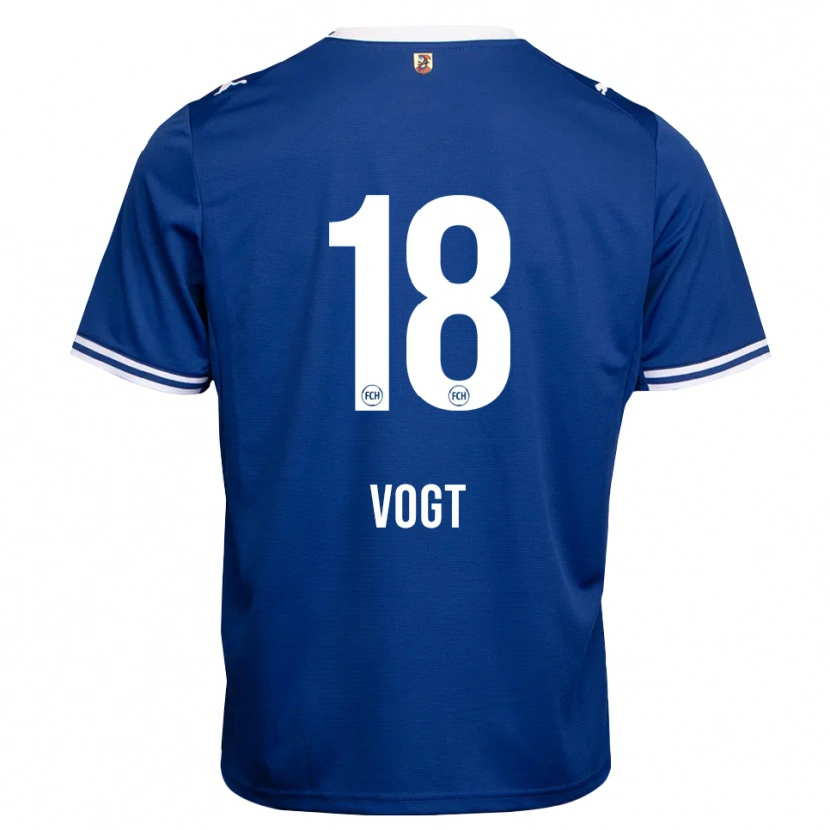 Danxen Donna Maglia Alessandro Vogt #18 Blu Reale Bianco Kit Gara Away 2026/27 Maglietta