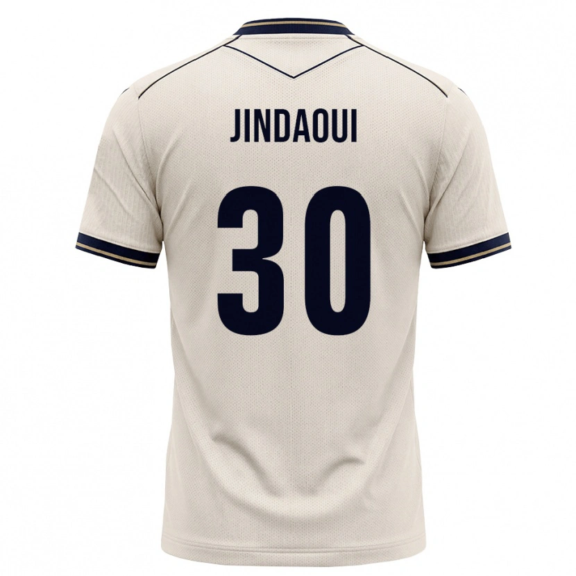 Danxen Donna Maglia Nader Jindaoui #30 Bianco Avorio Blu Inchiostro Kit Gara Away 2026/27 Maglietta