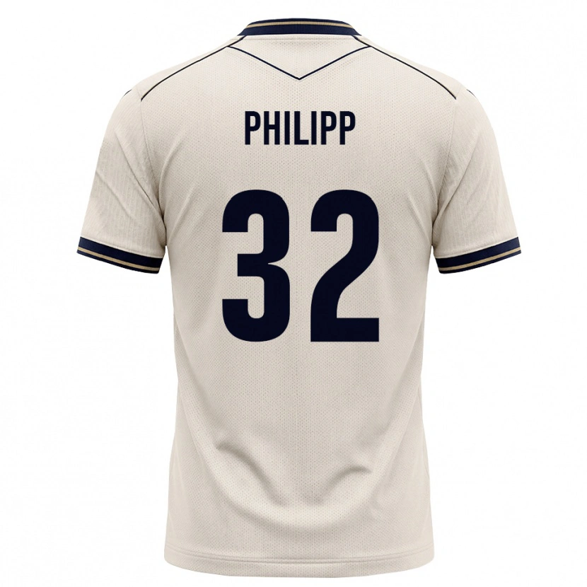 Danxen Donna Maglia Tim Philipp #32 Bianco Avorio Blu Inchiostro Kit Gara Away 2026/27 Maglietta