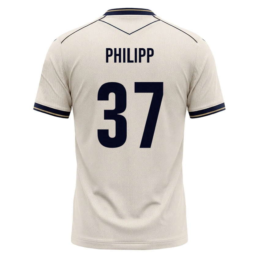 Danxen Donna Maglia Luca Philipp #37 Bianco Avorio Blu Inchiostro Kit Gara Away 2026/27 Maglietta