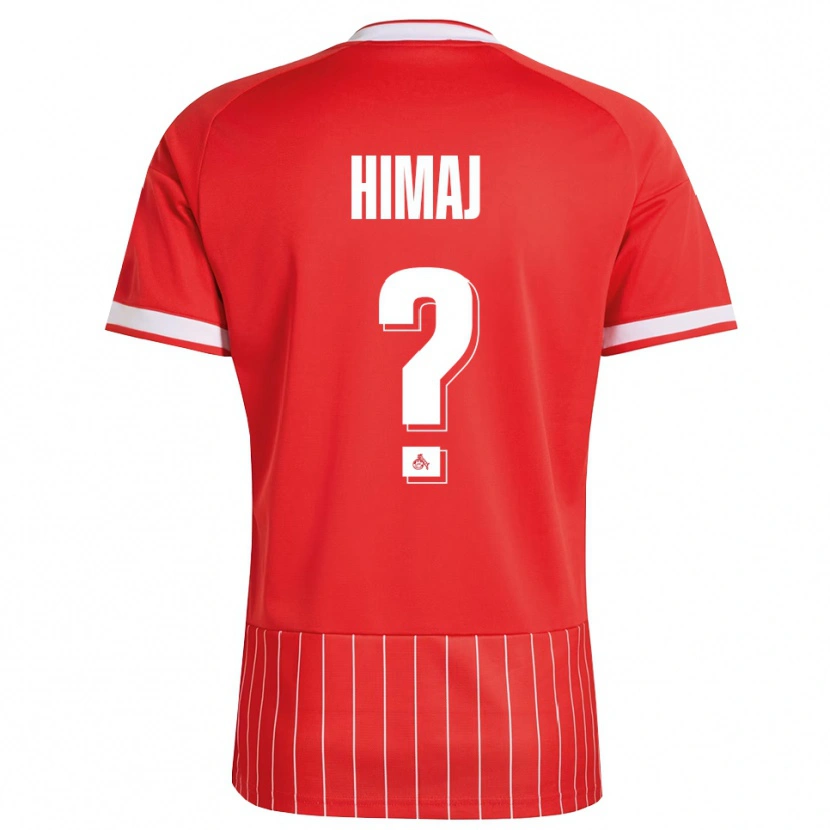 Danxen Donna Maglia Leart Himaj #0 Rosso Bianco Verde Kit Gara Away 2026/27 Maglietta
