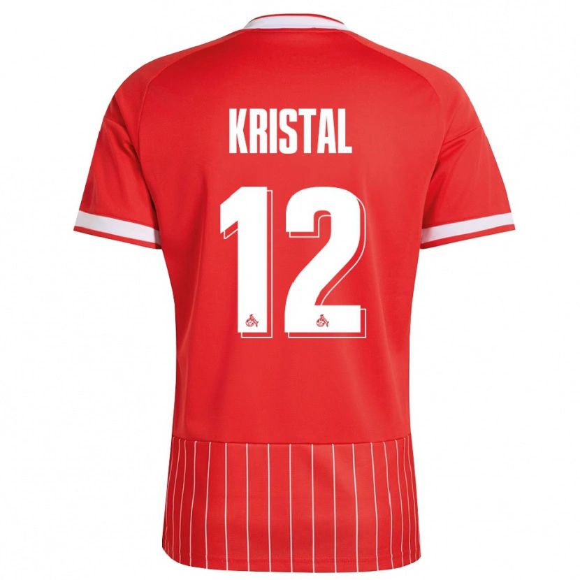 Danxen Donna Maglia Patrik Kristal #12 Rosso Bianco Verde Kit Gara Away 2026/27 Maglietta